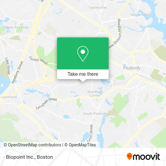 Biopoint Inc. map