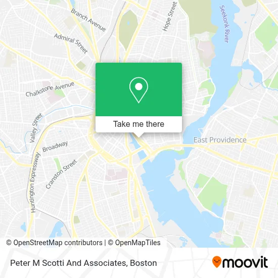 Peter M Scotti And Associates map