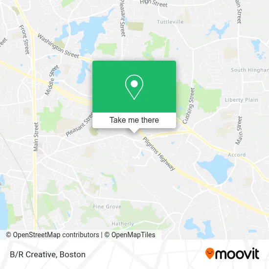 B/R Creative map