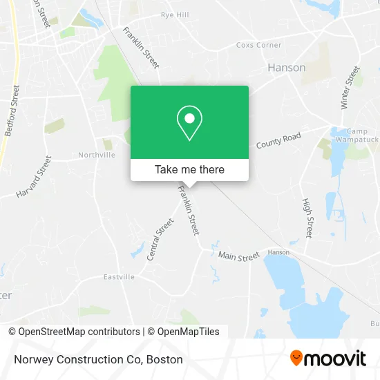 Norwey Construction Co map