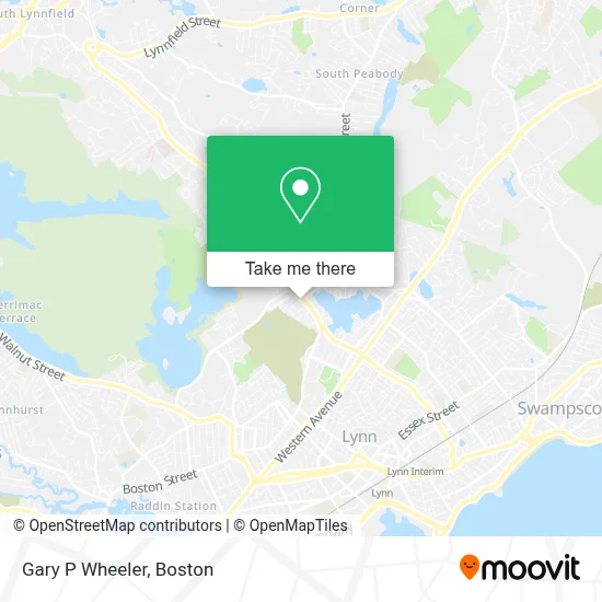 Gary P Wheeler map