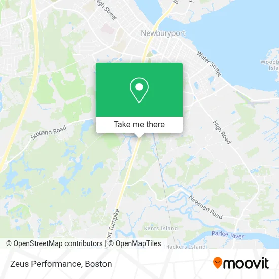 Zeus Performance map