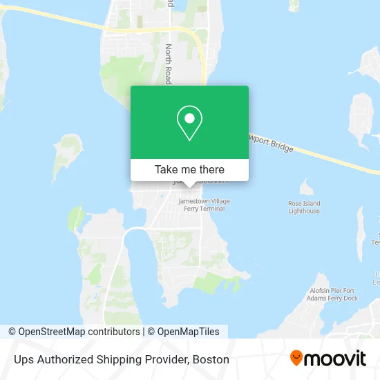 Ups Authorized Shipping Provider map