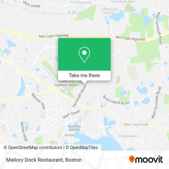 Mallory Dock Restaurant map
