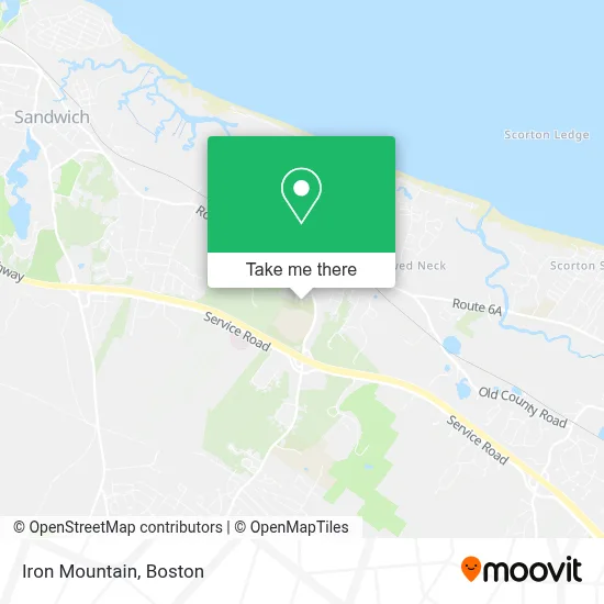 Iron Mountain map