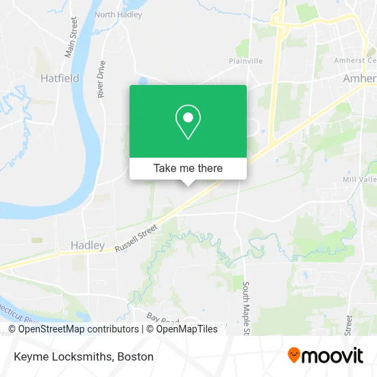 Keyme Locksmiths map