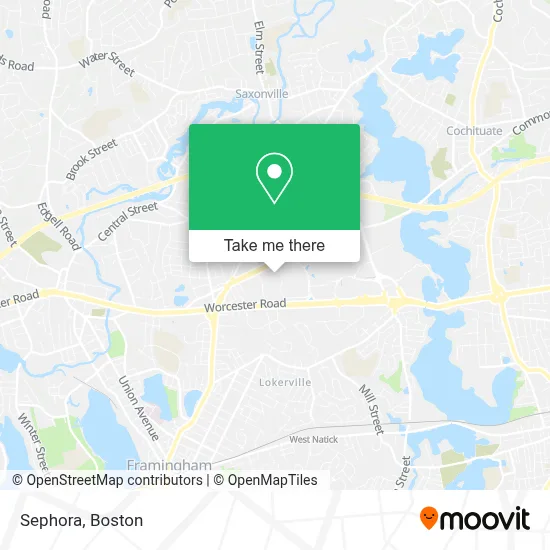 Sephora map