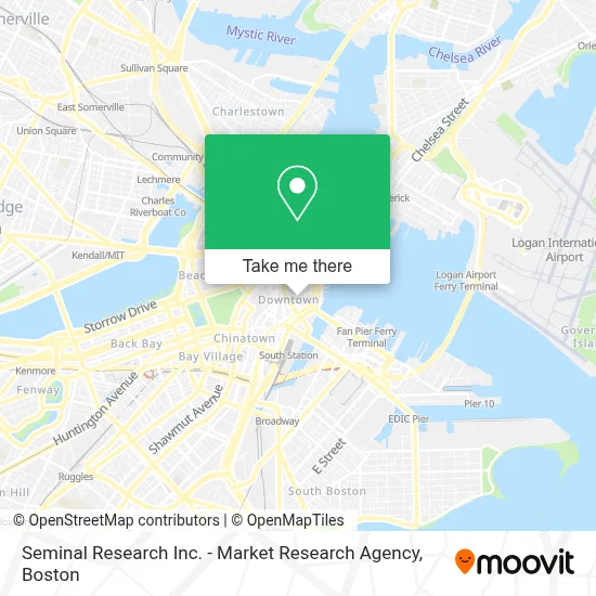 Seminal Research Inc. - Market Research Agency map