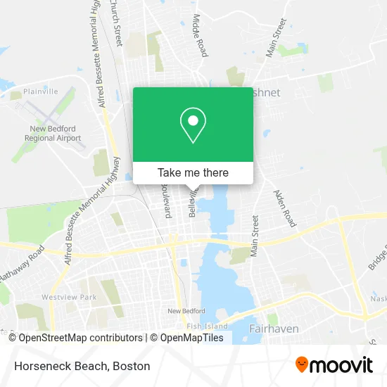 Horseneck Beach map