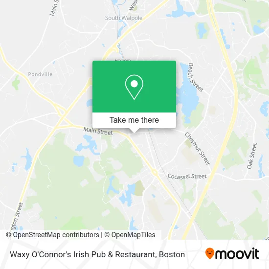 Waxy O'Connor's Irish Pub & Restaurant map