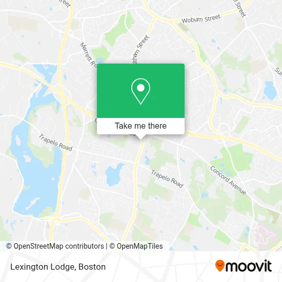 Lexington Lodge map