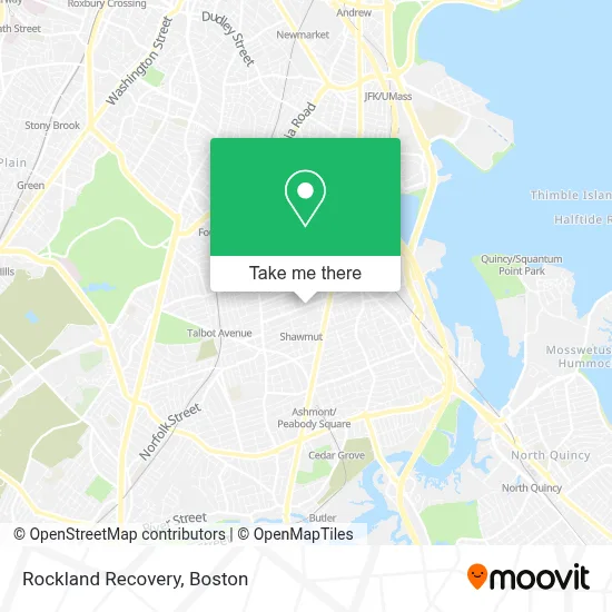 Rockland Recovery map