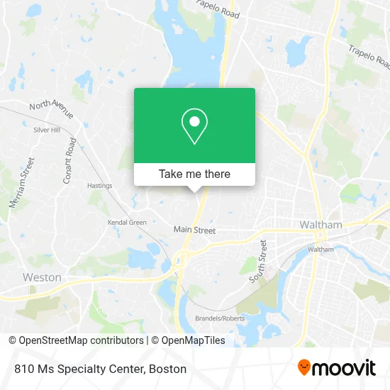 810 Ms Specialty Center map