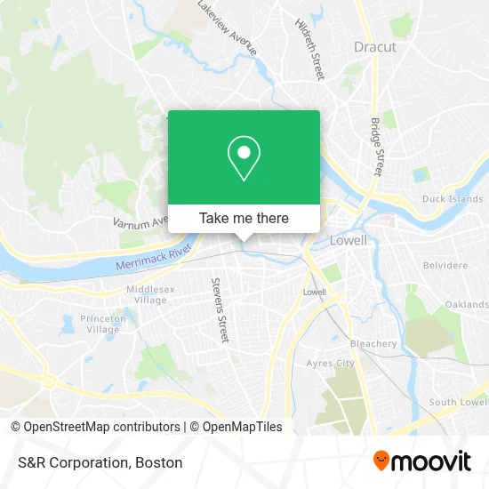S&R Corporation map