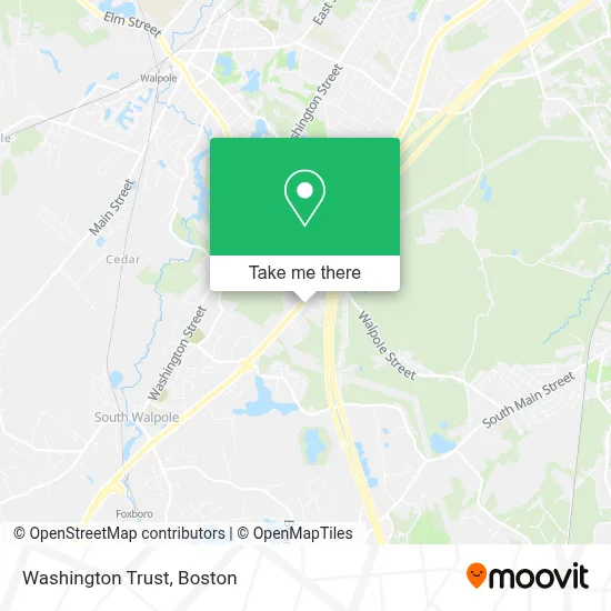 Washington Trust map