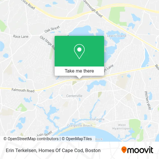 Erin Terkelsen, Homes Of Cape Cod map
