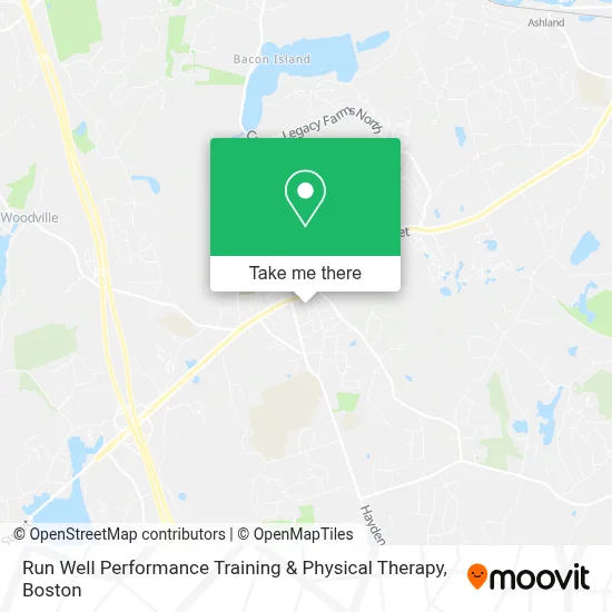 Run Well Performance Training & Physical Therapy map