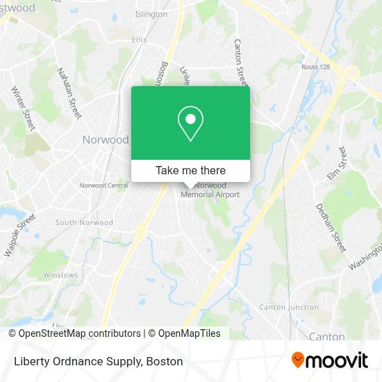 Liberty Ordnance Supply map