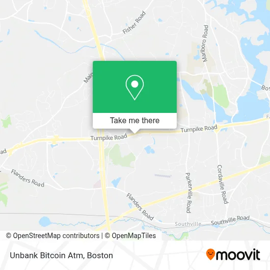 Unbank Bitcoin Atm map