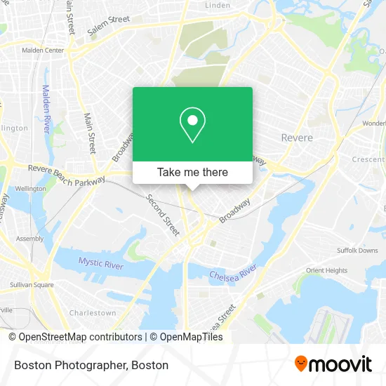 Boston Photographer map