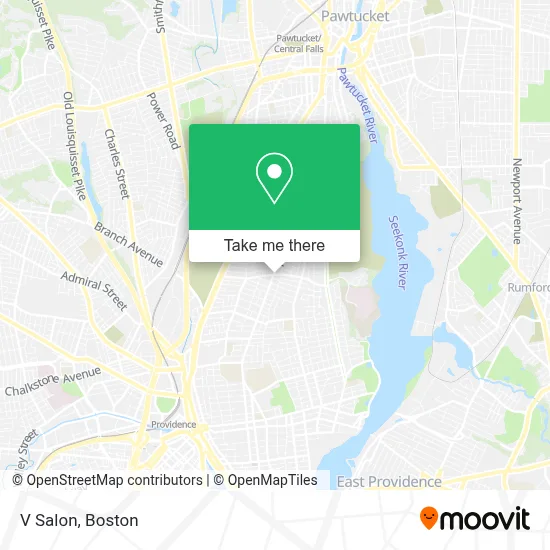 V Salon map