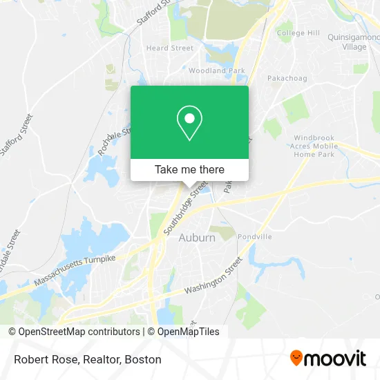 Robert Rose, Realtor map