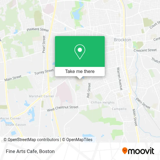 Fine Arts Cafe map