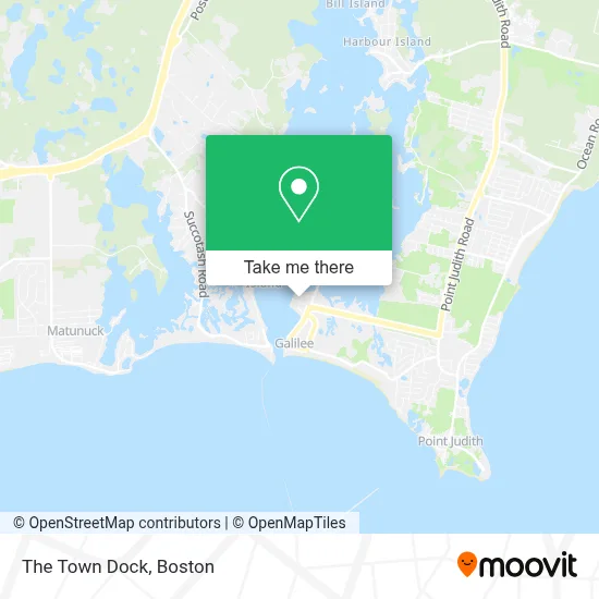 The Town Dock map