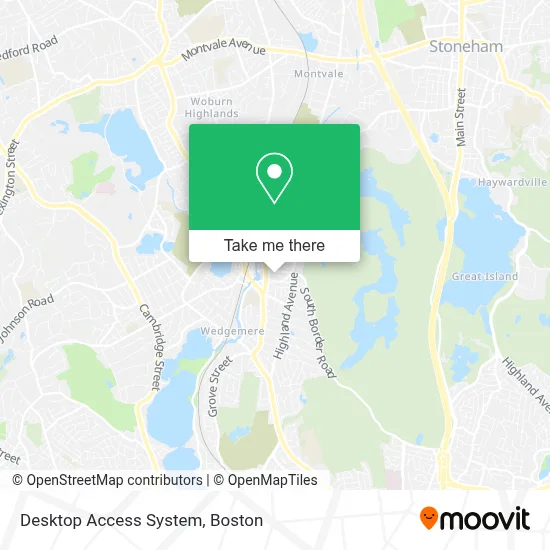 Desktop Access System map