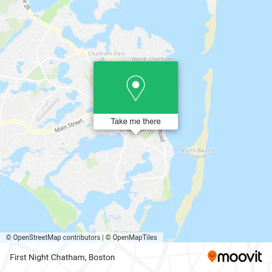First Night Chatham map