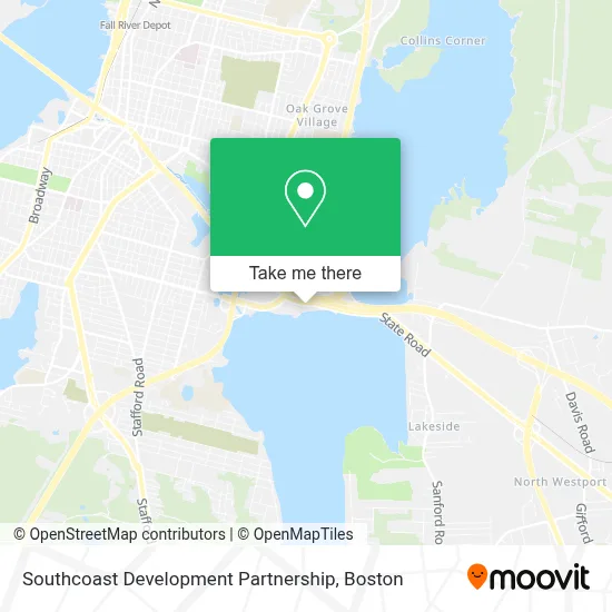 Southcoast Development Partnership map