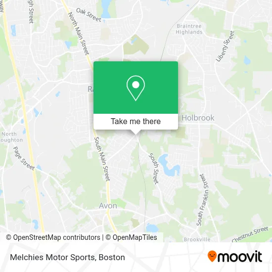 Melchies Motor Sports map