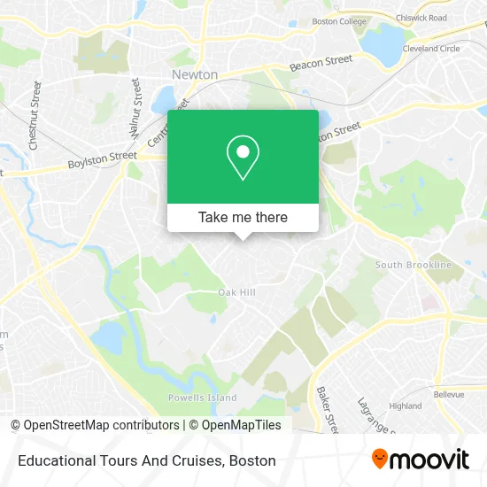 Educational Tours And Cruises map