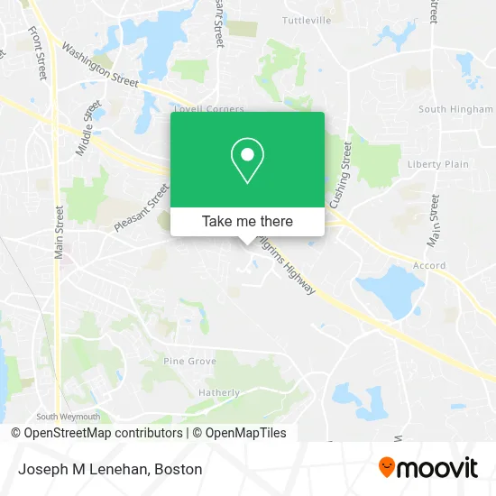 Joseph M Lenehan map