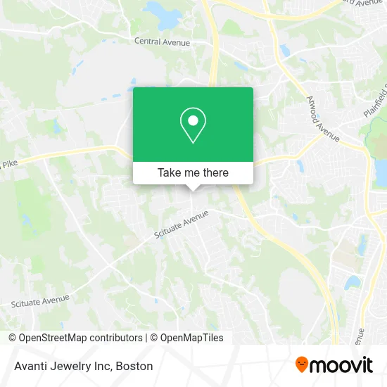Avanti Jewelry Inc map