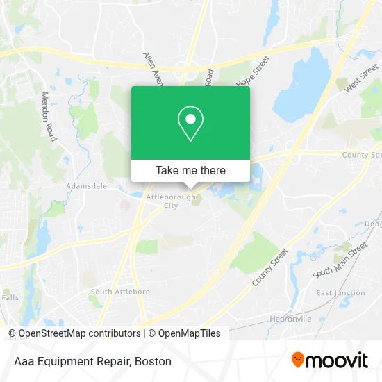 Aaa Equipment Repair map