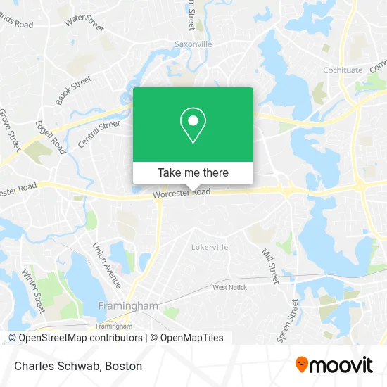 Charles Schwab map