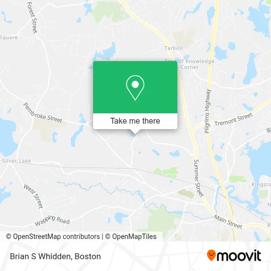 Brian S Whidden map