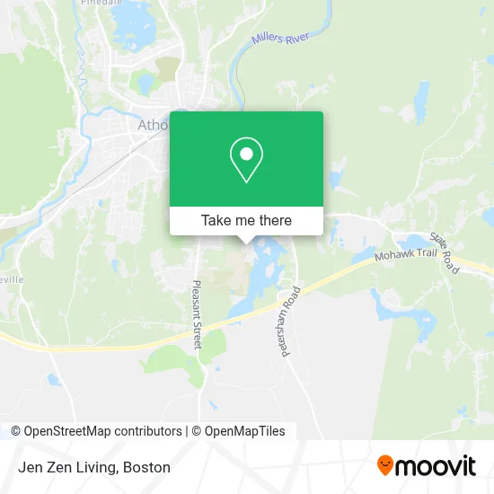 Jen Zen Living map