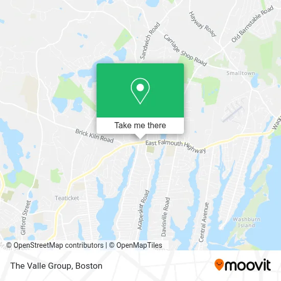 The Valle Group map