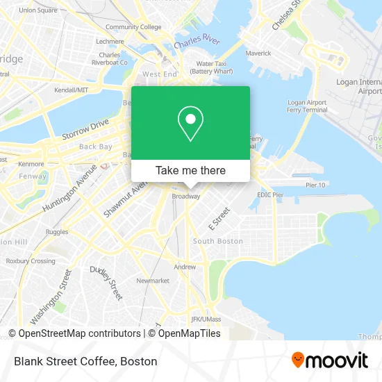 Blank Street Coffee map