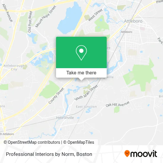 Professional Interiors by Norm map
