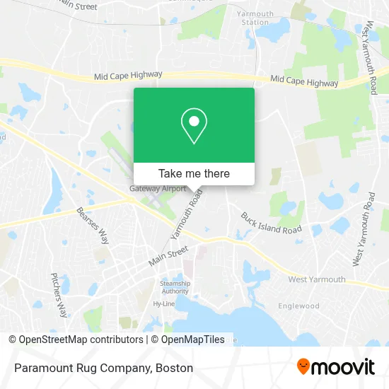 Paramount Rug Company map
