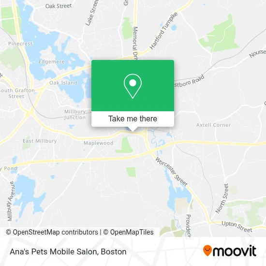 Ana's Pets Mobile Salon map