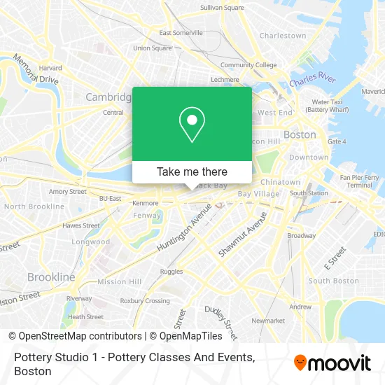 Pottery Studio 1 - Pottery Classes And Events map