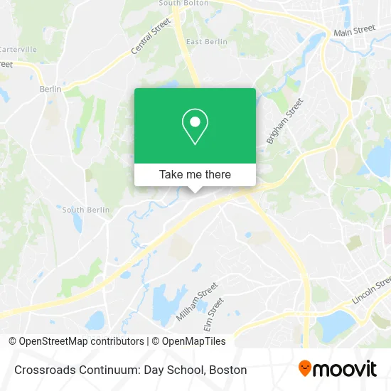 Crossroads Continuum: Day School map