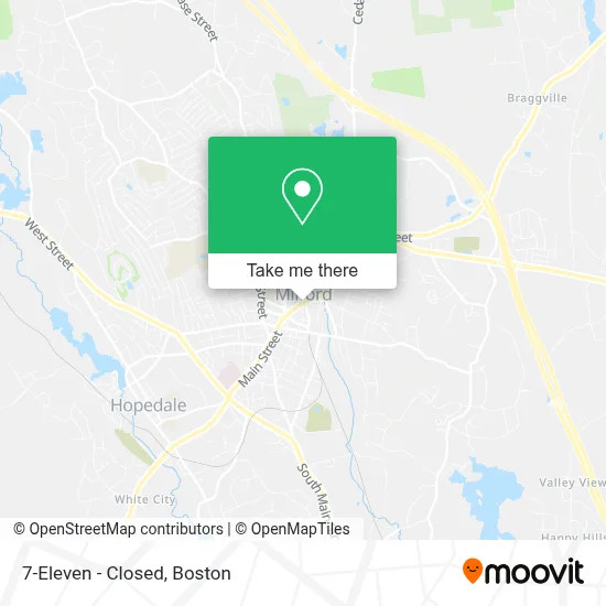 7-Eleven - Closed map