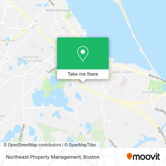 Northeast Property Management map