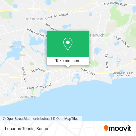 Locarios Tennis map