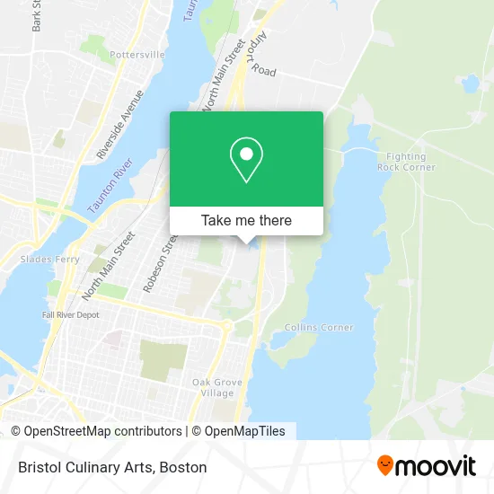 Bristol Culinary Arts map